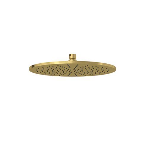 KLUDI-A-QA-Tellerkopfbrause-300-mm-brushed-gold-64330N0-00 gallery number 1